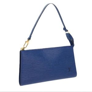 Blue Louis Vuitton bag